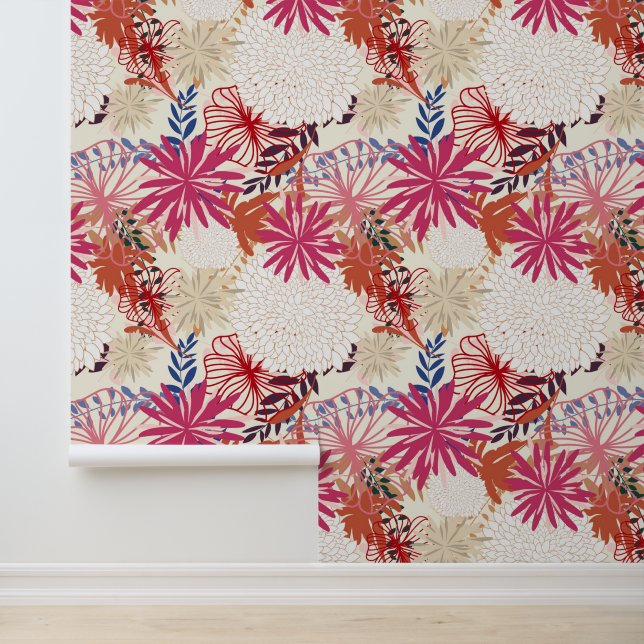 Papel Pintado Fondo floral 3 (Solicitud)