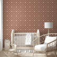 Forma geométrica moderna Mocha Mousse Dusty Rosa