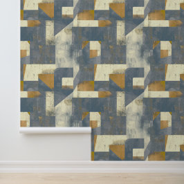 Papel Pintado Formas arquitectónicas estrictas color escandinavo