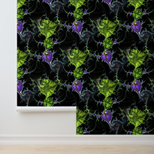 Papel Pintado Fractal de espiral filigrí - Patrón sin foco 1