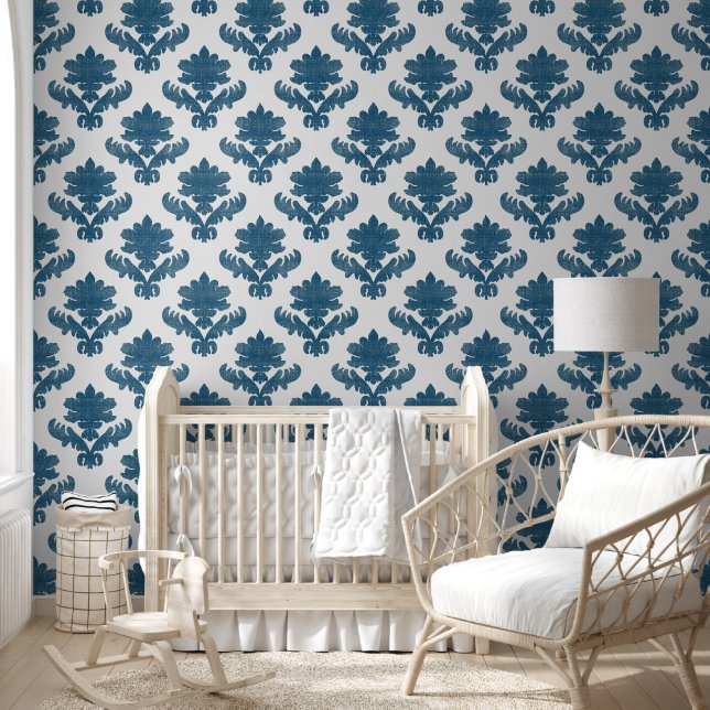 Papel Pintado French Tapestry Blue and White (Niños)
