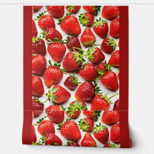 Papel Pintado Fresa