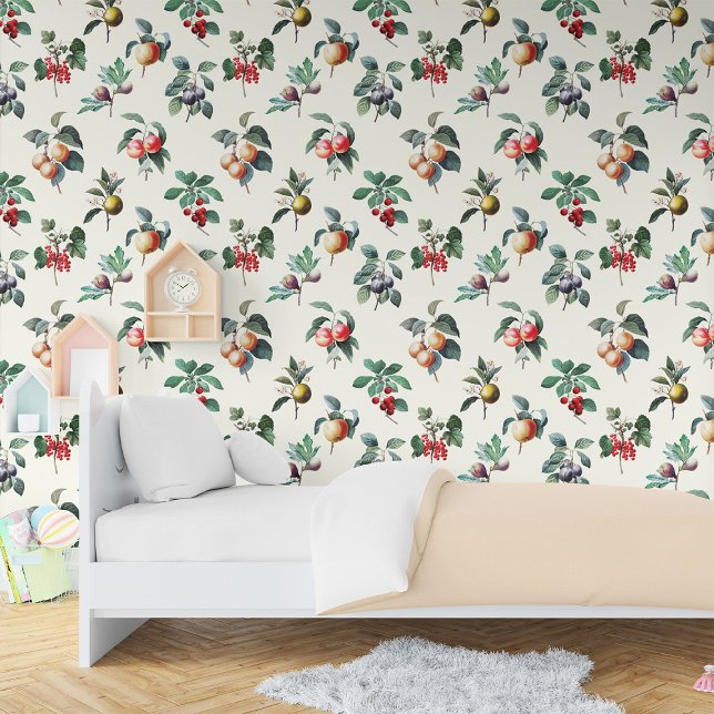 Papel Pintado Fruta vinícola dulce y colorida sobre blanco (Subido por el creador)