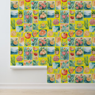 Papel Pintado Frutas, plantas y naturaleza modernas