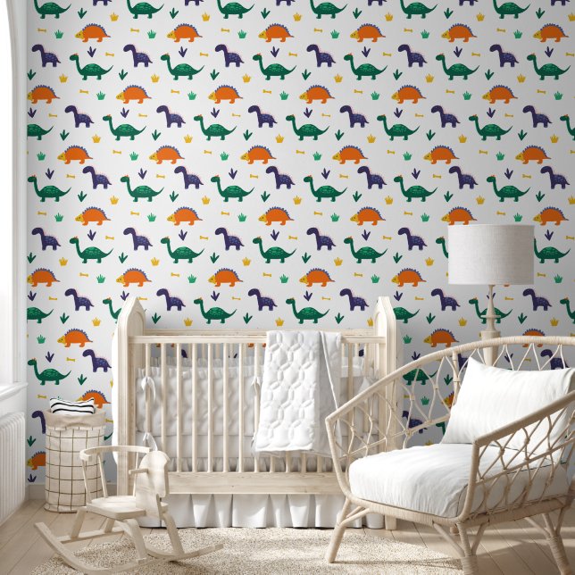 Papel Pintado Fun and Positive Dinosaur World (Niños)