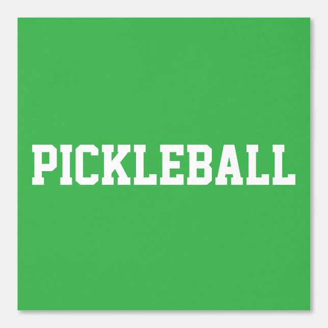 Papel Pintado Fun Athletic White PICKLEBALL Textos Sobre Kelly G (Anverso)