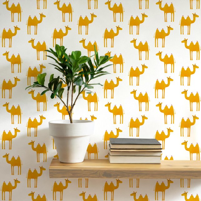 Papel Pintado Fun Camel Art (Fun camel art wallpaper)