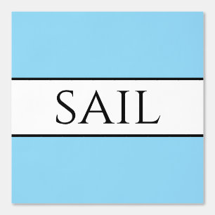 Papel Pintado Fun SAIL Refinado Luz Azul Rayas Blancas Blancas