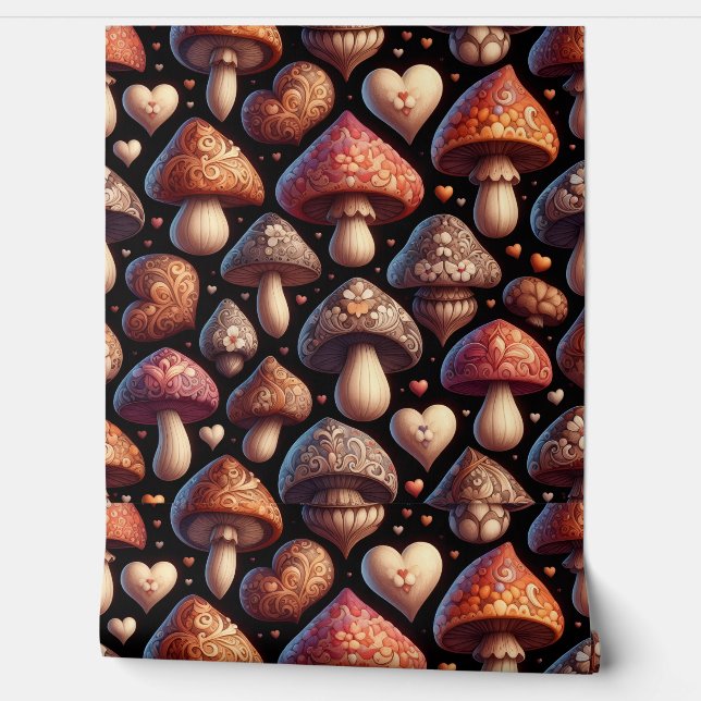 Papel Pintado Fungi Family (Desenrollar)