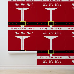 Papel Pintado Funny Santa Design Navidades