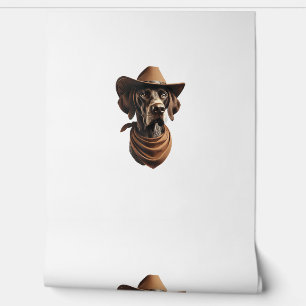 Papel Pintado Funny Sheriff Dog Shirt Alemán Puntero Perro Mamá 