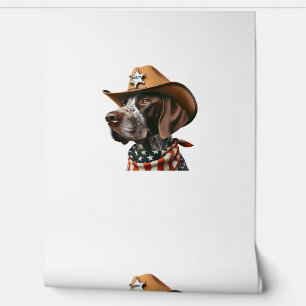 Papel Pintado Funny Sheriff Dog Shirt Alemán Puntero Perro Mamá 