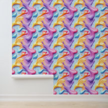 Fusión de pintura arco iris