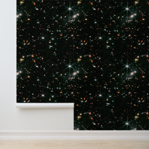 Papel Pintado Galaxias telescópicas de espacio profundo sin foco