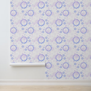 Papel Pintado Gases de diseño mecánico