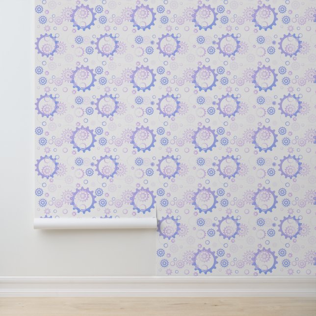 Papel Pintado Gases de diseño mecánico (Solicitud)