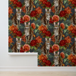 Papel Pintado Gatos Bengalíes