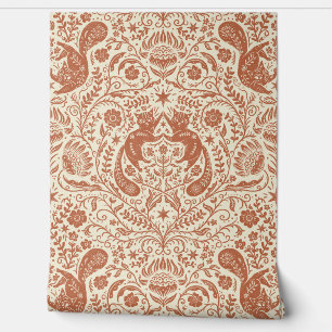 Papel Pintado Gatos bohemios refinados - Luz de Topaz