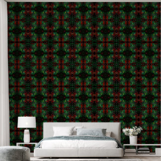 Papel Pintado Génesis Arte abstracto verde