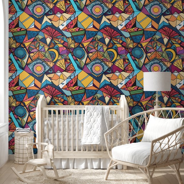 Papel Pintado Geometría: El lenguaje del universo (Niños)