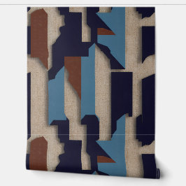 Papel Pintado Geometric Tribal (3D) Luxury