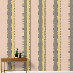 Papel Pintado geométrico beige