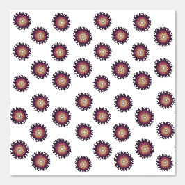 Papel pintado geométrico de triángulo de púrpura y