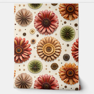 Papel Pintado Gerbera en Abundancia
