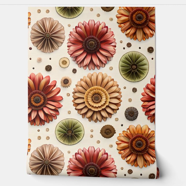 Papel Pintado Gerbera Galore (Desenrollar)