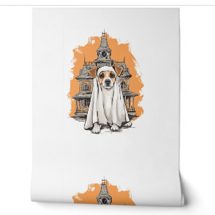 Papel Pintado Ghost Pup - Espabilloso disfraz de perro