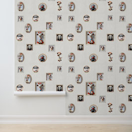 Papel Pintado Giggly Giraffe Garden Behang