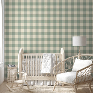 Papel Pintado Gingham Casi Despierto - A lo largo del río de cua