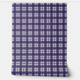 Papel Pintado Gingham Indio - Majestuoso Índigo