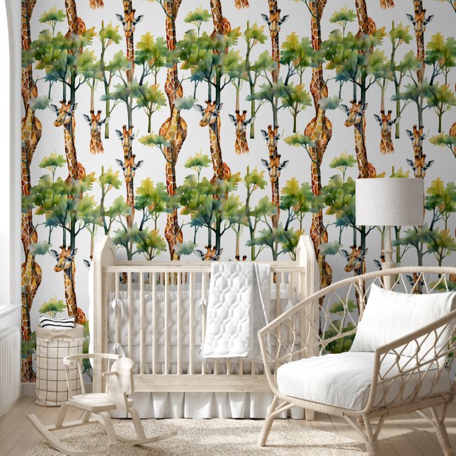 Papel Pintado Giraffe del Sur (Niños)