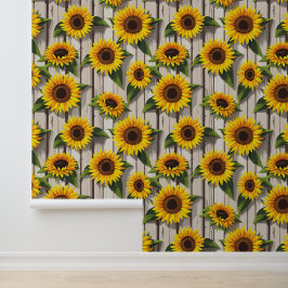 Papel Pintado Girasol