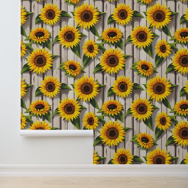 Papel Pintado Girasol (Solicitud)