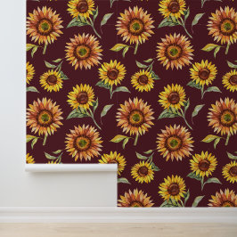 Papel Pintado Girasol