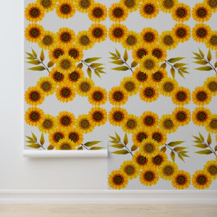 Papel Pintado Girasol