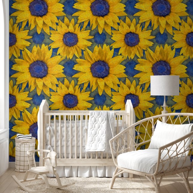 Papel Pintado Girasoles (Niños)