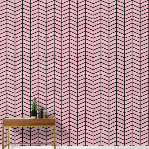 Papel Pintado Girly Rustic Chevron