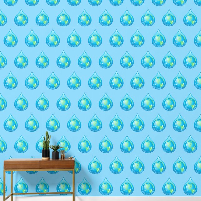 Papel Pintado Globe in Waterdrop (Pasillo)