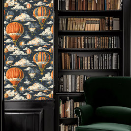 Papel Pintado Globos y nubes de aire caliente de la Academia Osc