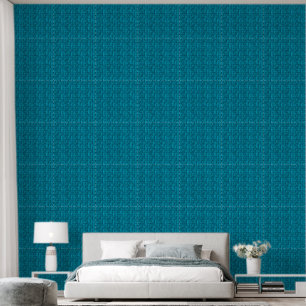 Papel Pintado Goma de madera azul verde