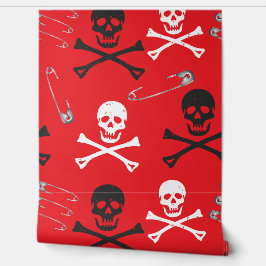 Papel Pintado Gótico Grunge de los pasadores de seguridad de roc