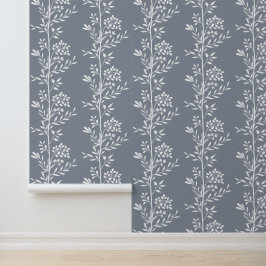 Papel Pintado Graceti Vertical Garden Silhouette M1 Flora Blanca