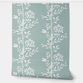 Papel Pintado Graceti Vertical Garden Silhouette M1 Flora Blanca