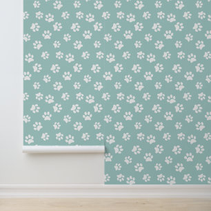 Papel Pintado Graciosas impresiones de pintura de perros de gato