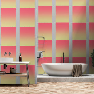 Papel Pintado Gradiente amarillo rosa