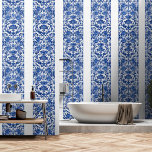 Papel Pintado gráfico azul de software en color sólido