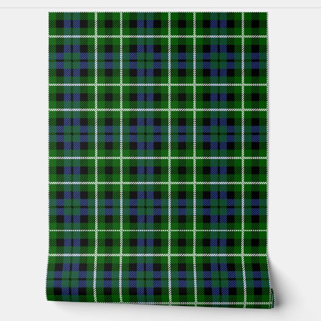 Papel Pintado Graham Tartan Plaid Scottish Clan (Desenrollar)